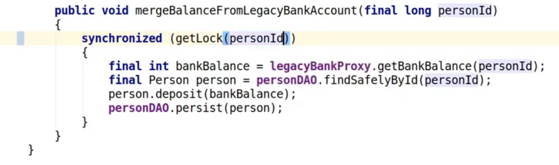 Refactored merging code